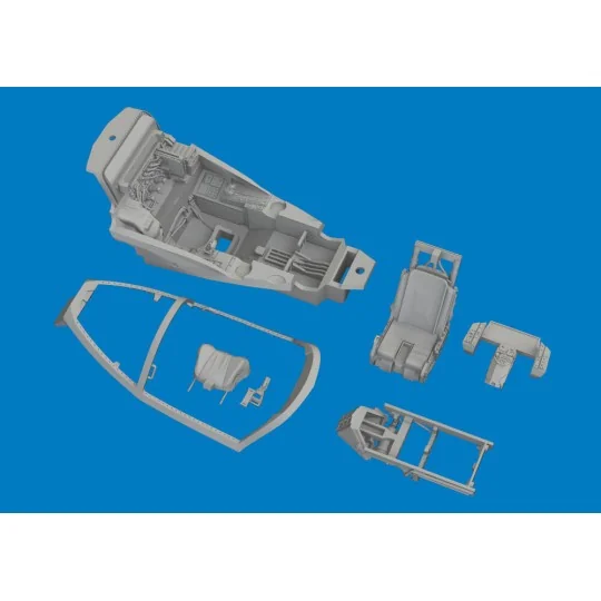 F-35B cockpit PRINT TAMIYA, 1/72 - Eduard Accessories 672392