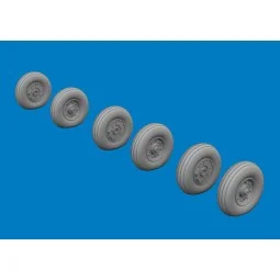 Chinook HC.1 wheels AIRFIX, 1/72 - Eduard Accessories 672393 2