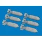 US 500lb bombs PRINT, 1/72 - Eduard Accessories 672394