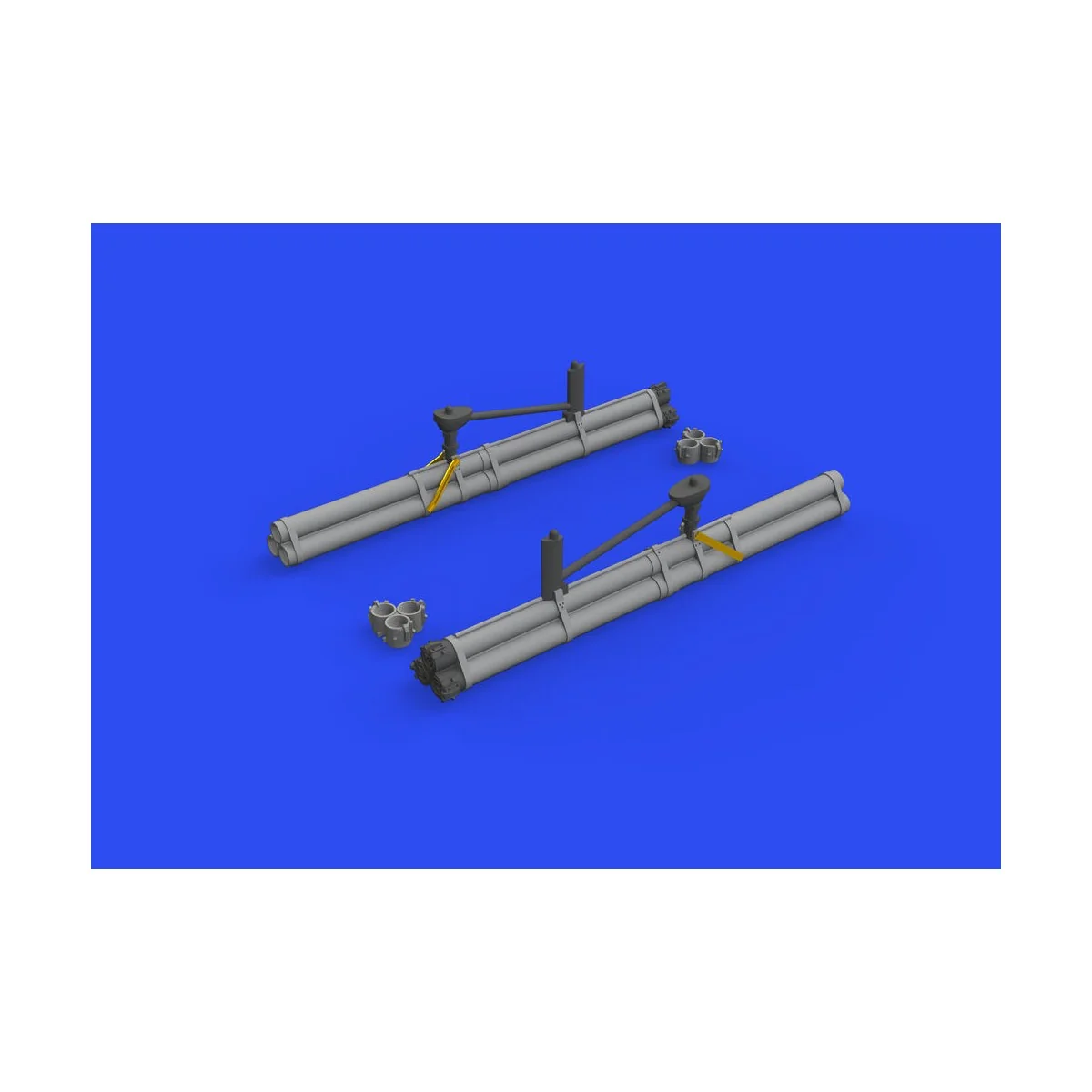 P-51B/C bazooka rocket launcher for ARMA HOBBY, 1/72 - Eduard Acces...