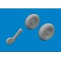 Spitfire Mk.I/II/V wheels for IBG, 1/72 - Eduard Accessories 672424