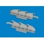 Spitfire Mk.V three-stacks exhaust fishtail PRINT TAMIYA, 1/72 - Ed...