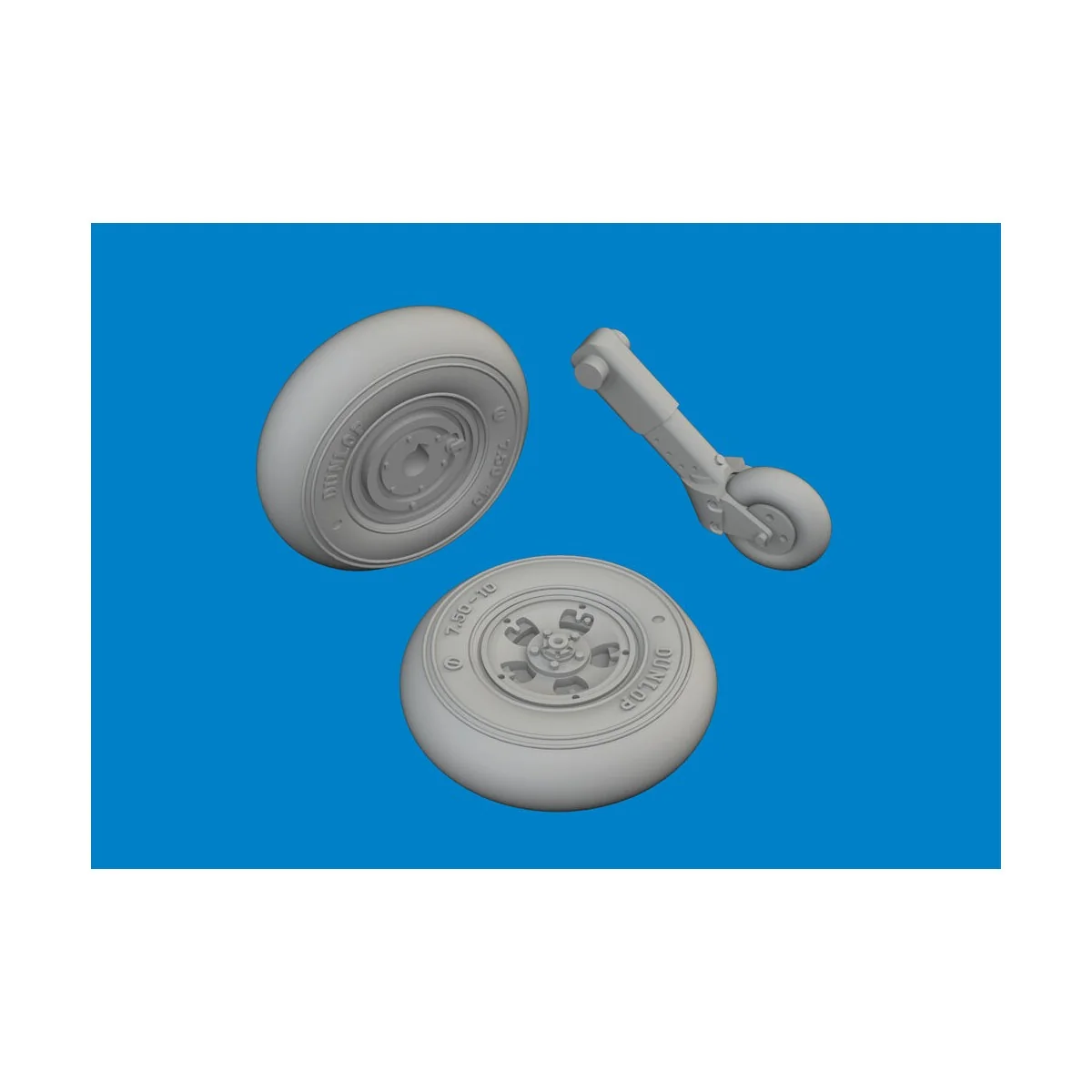 Spitfire Mk.I/II/V wheels for IBG, 1/72 - Eduard Accessories 672424
