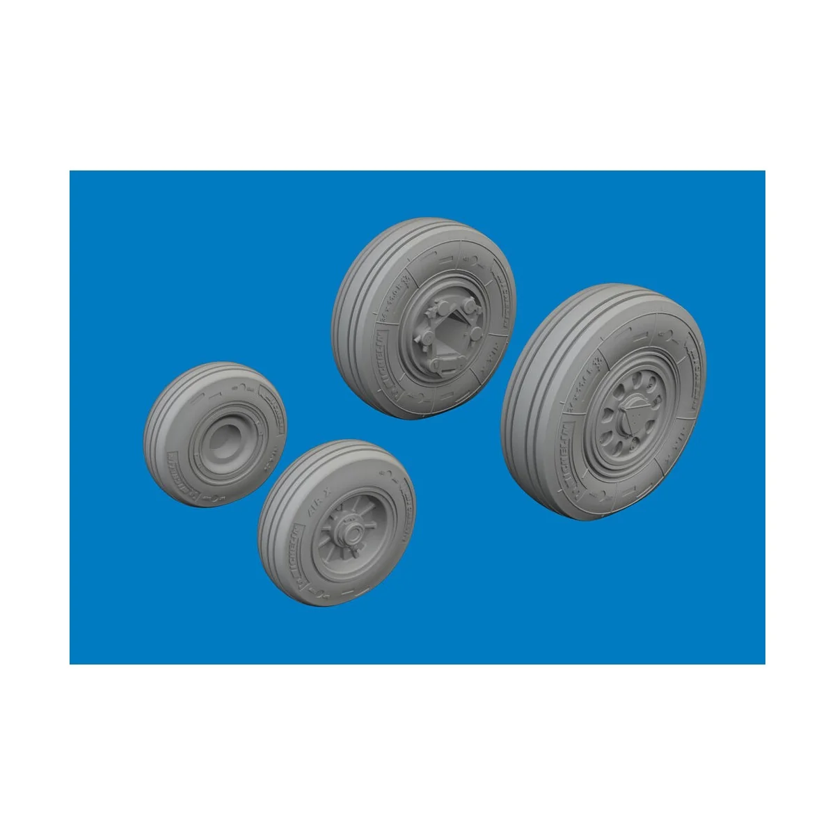 F-35C wheels for Tamiya, 1/72 - Eduard Accessories 672429