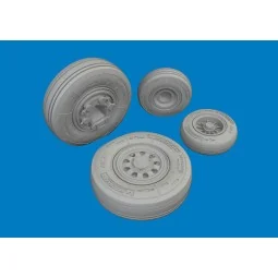 F-35C wheels for Tamiya, 1/72 - Eduard Accessories 672429 2