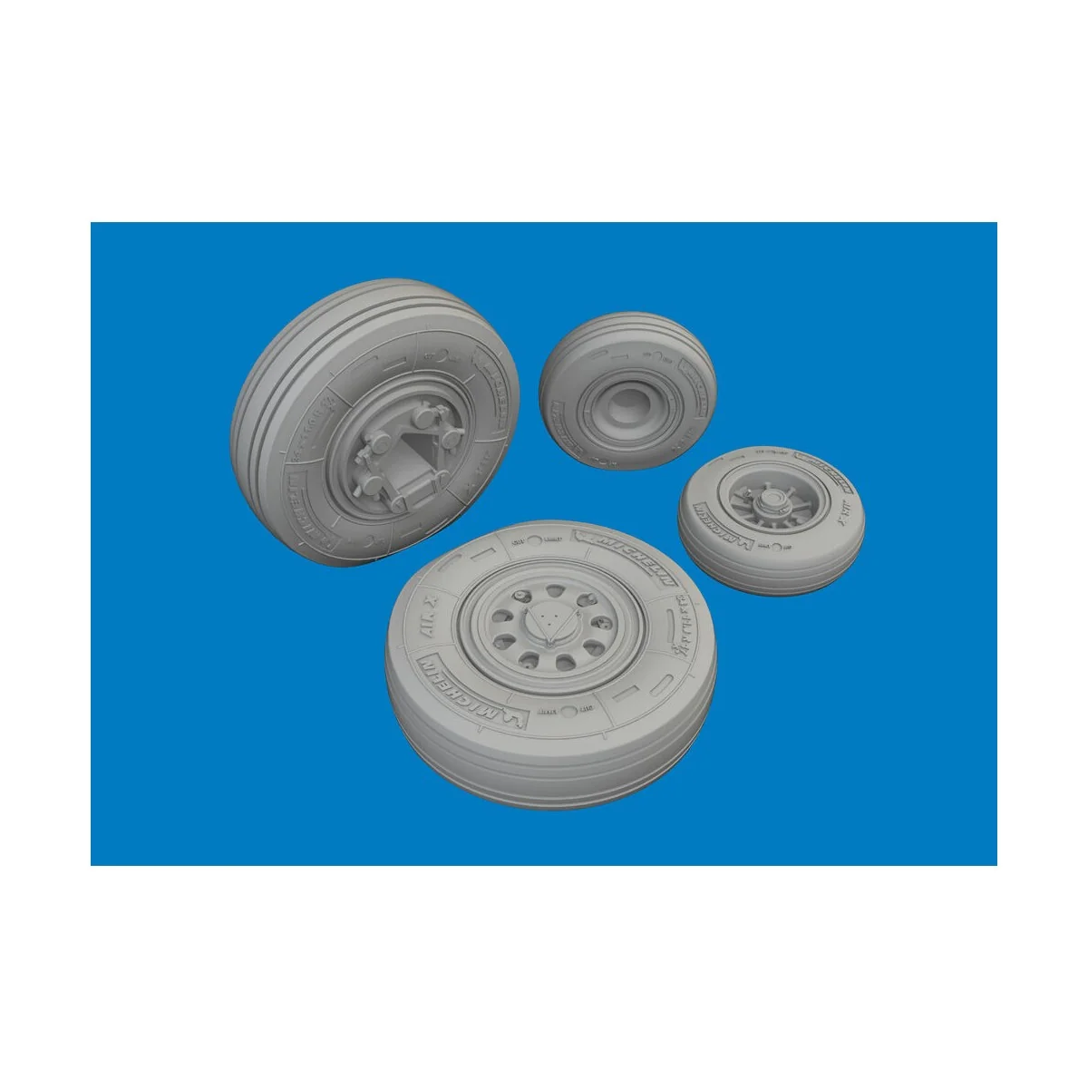 F-35C wheels for Tamiya, 1/72 - Eduard Accessories 672429