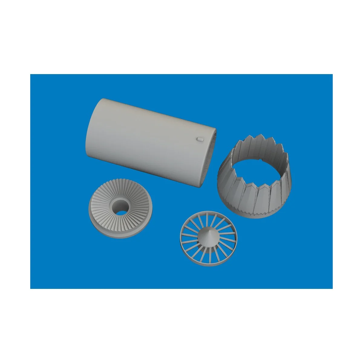 F-35C exhaust nozzle PRINT for Tamiya, 1/72 - Eduard Accessories 67...