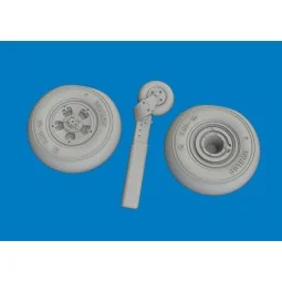 Spitfire Mk.V wheels for Eduard, 1/72 - Eduard Accessories 672434