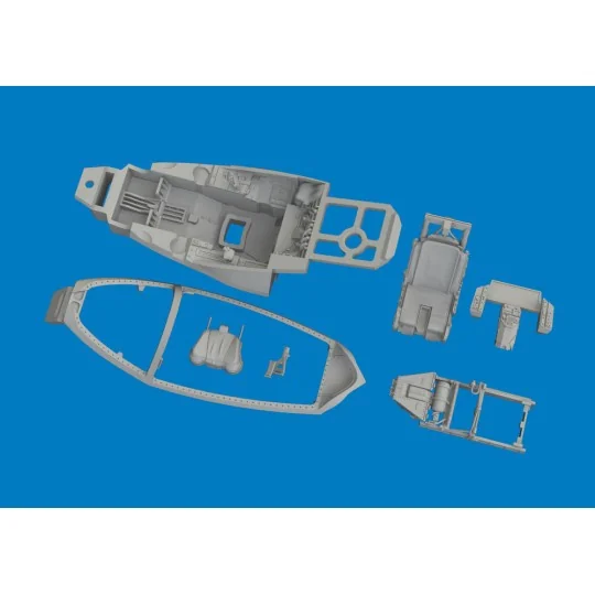 F-35C ejection seat PRINT for Tamiya, 1/72 - Eduard Accessories 672431