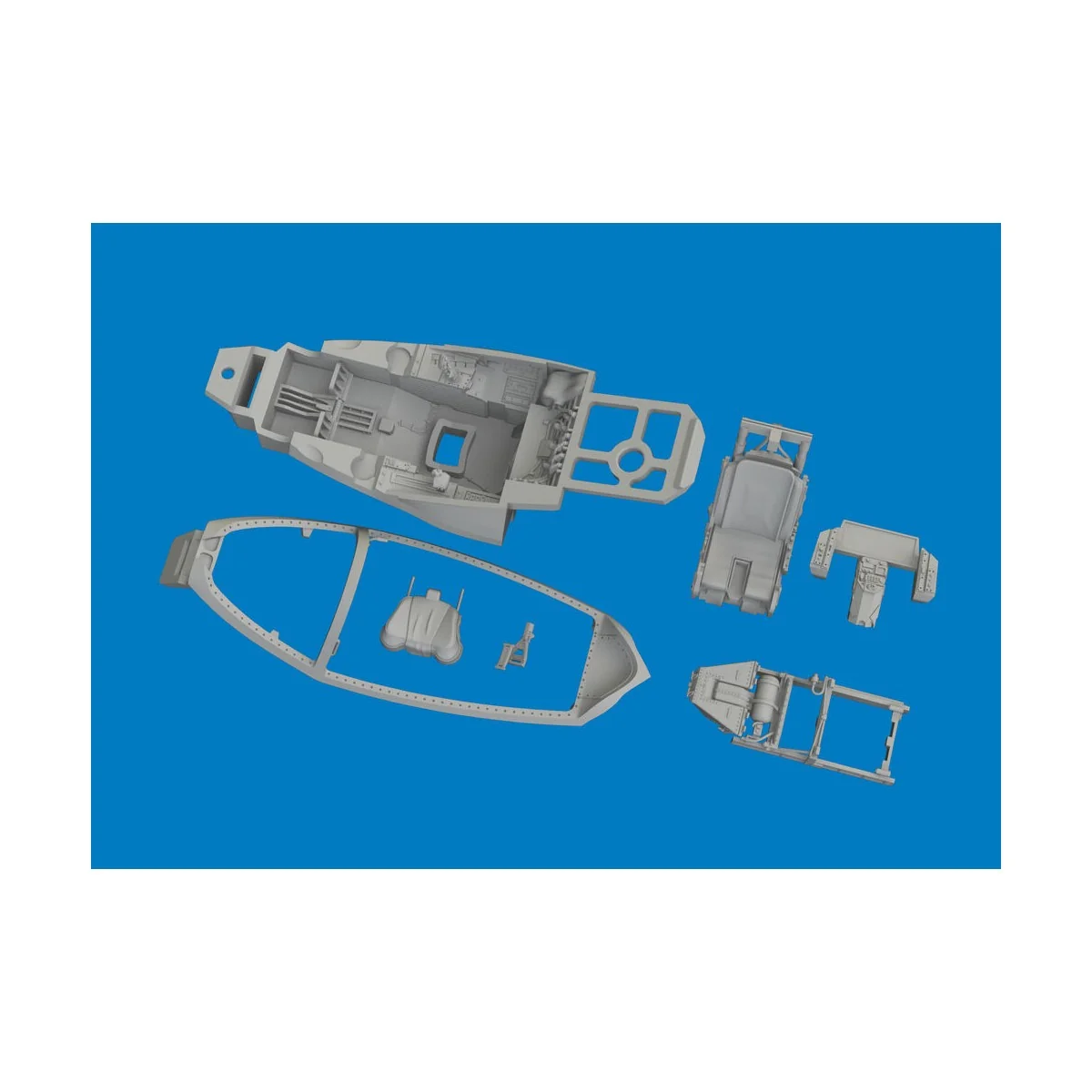 F-35C ejection seat PRINT for Tamiya, 1/72 - Eduard Accessories 672431