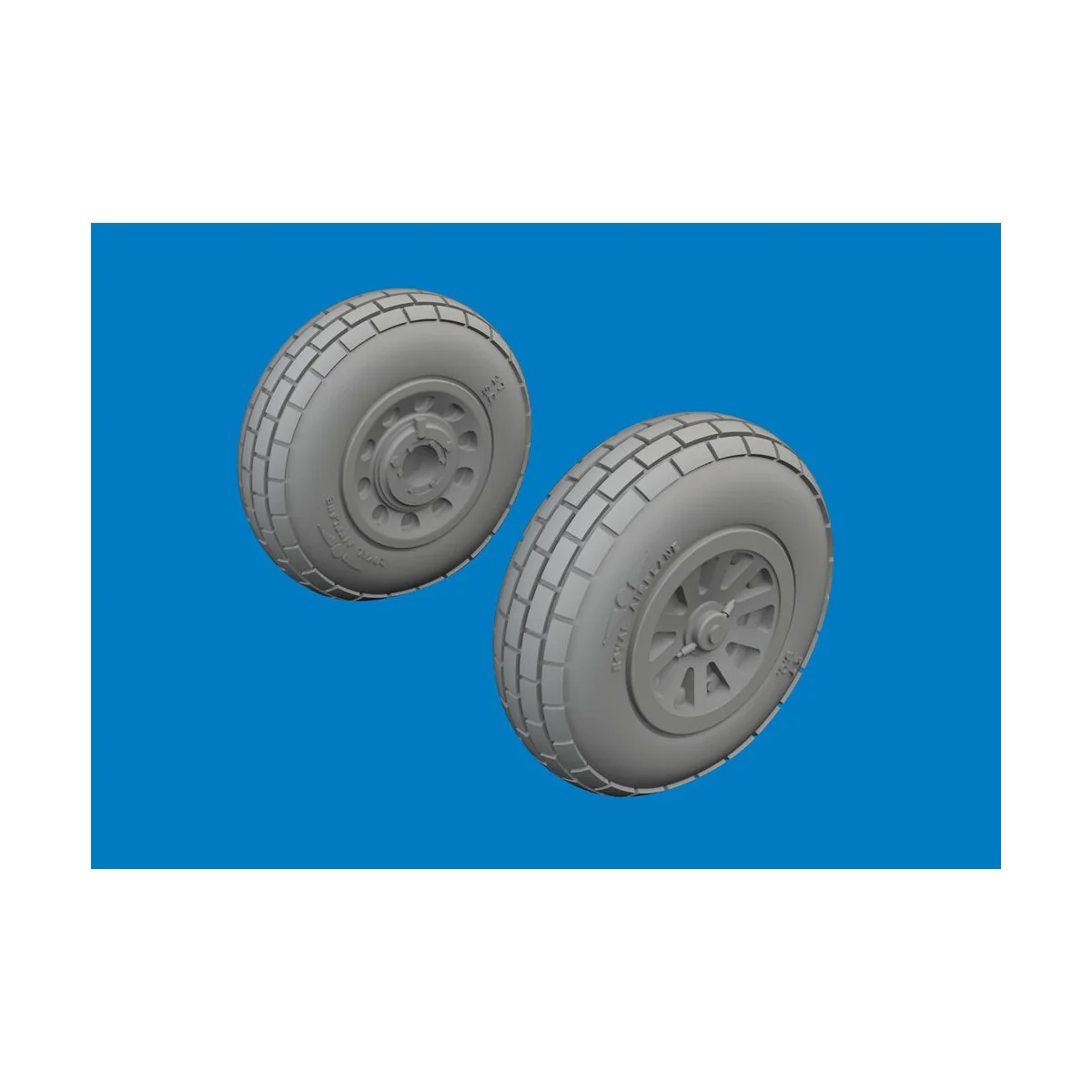 P-51D wheels block tread for Arma Hobby, 1/72 - Eduard Accessories ...