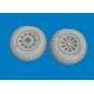 P-51D wheels block tread for Arma Hobby, 1/72 - Eduard Accessories ...