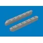 P-51D exhaust stacks w/ fairing PRINT for Arma Hobby, 1/72 - Eduard...