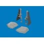 P-51D undercarriage legs PRINT for Arma Hobby, 1/72 - Eduard Access...