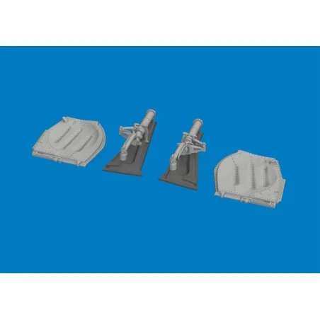P-51D undercarriage legs PRINT for Arma Hobby, 1/72 - Eduard Access...