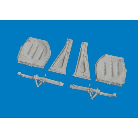 P-51D undercarriage legs PRINT for Arma Hobby, 1/72 - Eduard Access...