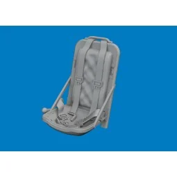 P-51D seat w/ integral seat belts PRINT for Arma Hobby, 1/72 - Edua...