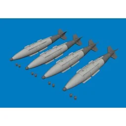 GBU-31 (V)1/B JDAM PRINT, 1/72 - Eduard Accessories 672453