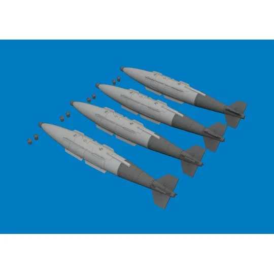 GBU-31 (V)1/B JDAM PRINT, 1/72 - Eduard Accessories 672453