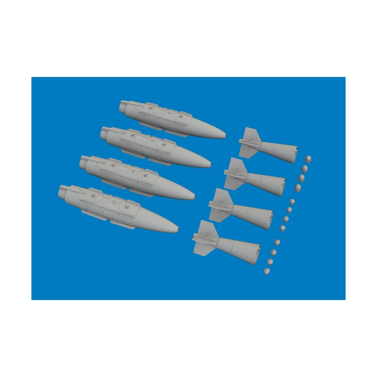 GBU-31 (V)1/B JDAM PRINT, 1/72 - Eduard Accessories 672453