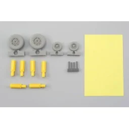 F-4C/D/E/F/G wheels for Tamiya, 1/32 - Eduard Accessories 632005 2