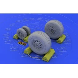 F-4J/S wheels for Tamiya, 1/32 - Eduard Accessories 632006