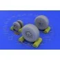 F-4J/S wheels for Tamiya, 1/32 - Eduard Accessories 632006