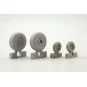 F-4C/D/E/F/G wheels for Tamiya, 1/32 - Eduard Accessories 632005