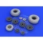 B-25H/J wheels for HK Models, 1/32 - Eduard Accessories 632014