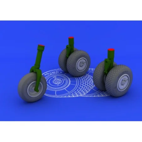 He 219 wheels for Revell, 1/32 - Eduard Accessories 632016