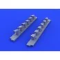 Bf 109G-6 exhaust stacks for Revell, 1/32 - Eduard Accessories 632020