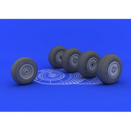 He 219 wheels for Revell, 1/32 - Eduard Accessories 632016