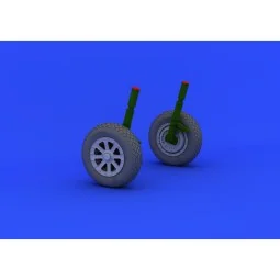 F4U-1 wheels for Tamiya, 1/32 - Eduard Accessories 632019 2
