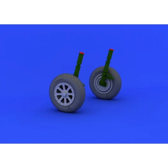 F4U-1 wheels for Tamiya, 1/32 - Eduard Accessories 632019