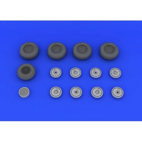 He 219 wheels for Revell, 1/32 - Eduard Accessories 632016