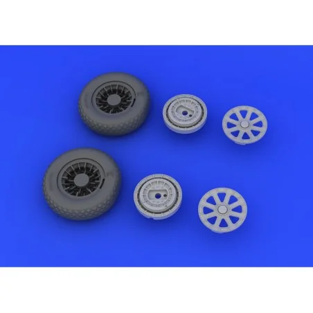 F4U-1 wheels for Tamiya, 1/32 - Eduard Accessories 632019
