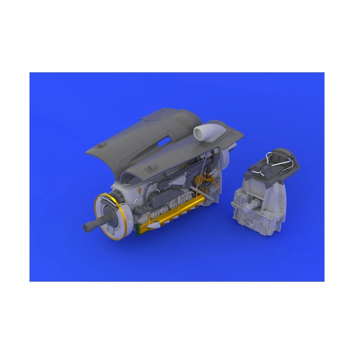 Bf 109G-6 engine for Revell, 1/32 - Eduard Accessories 632025