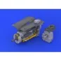 Bf 109G-6 engine for Revell, 1/32 - Eduard Accessories 632025
