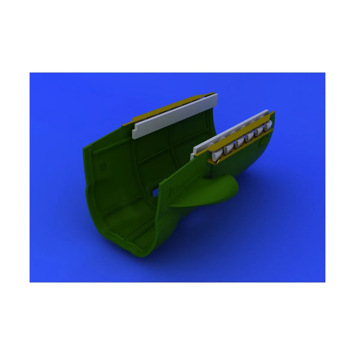 Bf 109G-6 exhaust stacks for Revell, 1/32 - Eduard Accessories 632020