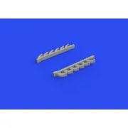 S-199 exhaust stacks PRINT, 1/72 - Eduard Accessories 672284