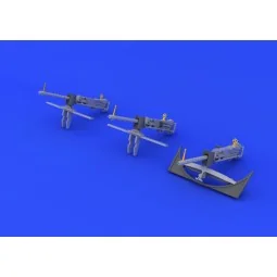 B-17G guns for HK Models, 1/72 - Eduard Accessories 632026 2