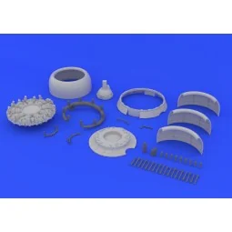 B-17G engine No.2 for HK Models, 1/32 - Eduard Accessories 632028 2
