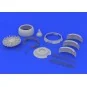 B-17G engine No.2 for HK Models, 1/32 - Eduard Accessories 632028