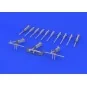 B-17G guns for HK Models, 1/72 - Eduard Accessories 632026