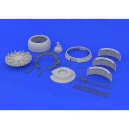 B-17G engine No.3 for HK Models, 1/32 - Eduard Accessories 632029 2
