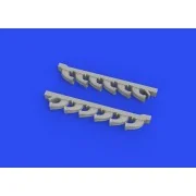 S-199 exhaust stacks PRINT 1/72 - Eduard Accessories 672284
