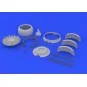 B-17G engine No.4 for HK Models, 1/32 - Eduard Accessories 632030