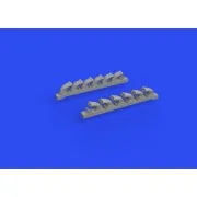 S-199 exhaust stacks PRINT 1/72 - Eduard Accessories 672284