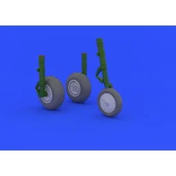 Me 262 wheels for Trumpeter, 1/32 - Eduard Accessories 632031 2
