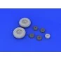 F-16 airbrakes for Tamiya, 1/72 - Eduard Accessories 672065